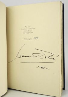 The Autobiography of Benvenuto Cellini ~Limited Edition SIGNED by 