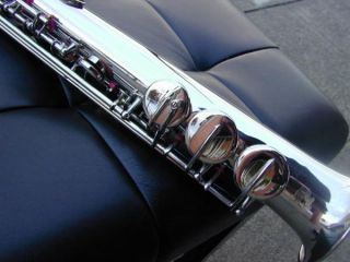 Berkeley Silver BB Soprano Saxophone Straight Curved