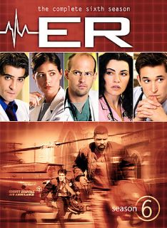 ER   The Complete Sixth Season DVD, 2006, 6 Disc Set