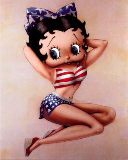 009_670 007~Betty Boop Made in the U S A Posters