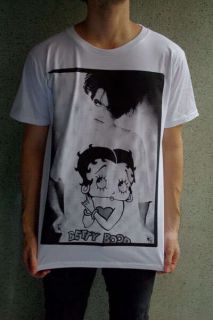 The Cure Robert Smith Betty Boop Indie Rock T Shirt M