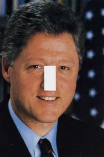 Bill Clinton Light Switchcover President Photo Postcard
