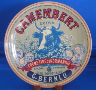 Camembert Cow Cheese BIA Cordon Bleu Plate Normandie