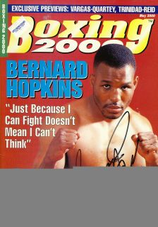 Bernard Hopkins Signed Boxing 2000 Magazine PSA DNA