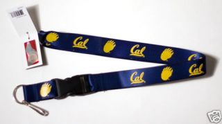 Berkeley Cal Golden Bears Lanyard Official Key Chain