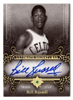 BILL RUSSELL 06 07 Ultimate Collection AUTO SP Signatures Celtics HOF 