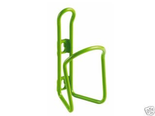 Bicycle Waterbottle Cage 6mm Lime Green Aluminum Cage