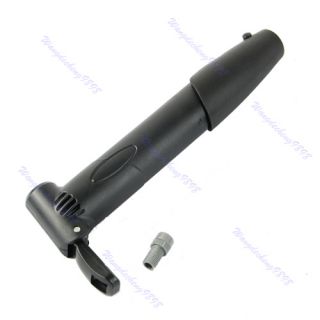   functional Portable Bicycle Cycling Bike Air Pump Tyre Tire Ball Black