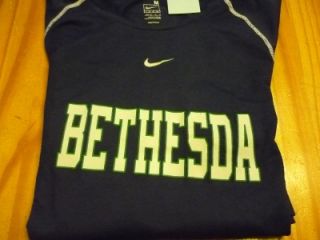Bethesda Soccer Nike Fit Dry Short Sleeve T Shirt Size Youth M Medium 