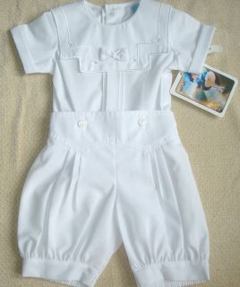 NEW WILL BETH BAPTISM 24m CHRISTENING SPECIAL OCCASION BABY BOY wht 
