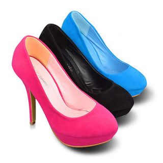 Womens Size 9 1/2 Ann Marino Plum  Purplish High Heel Shoes