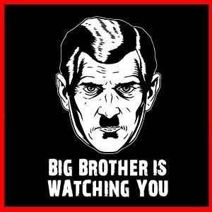 Big Brother Is Watching You George 1984 Orwell T Shirt