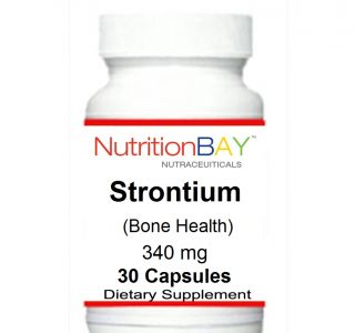   Strontium, Helps Maintain Strong, Healthy Bones, 340 mg, 30 Capsules
