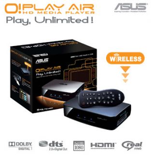 Asus O Play Air HDP R3 Wireless N TV HD Media Player