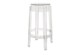 The silhouette inspired design of this counter stool is a sure 