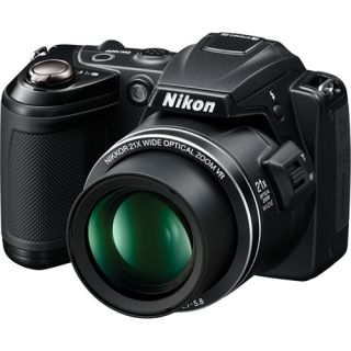 New Nikon Coolpix L120 14 1 MP Digital Camera Black 018208262533 
