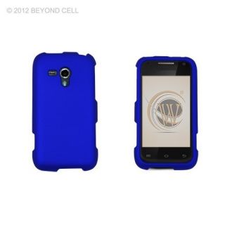   Blue Hard Cover Case for Samsung Galaxy Rush M830 Boost Mobile