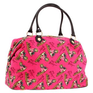 Betseyville Pink Super Betsey 2 Hang Weekender Bag