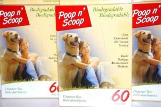 900 x DOG Poop Waste Black BAGS Scented Biodegradable with Handles