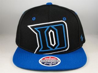 NCAA Duke Blue Devils Zephyr Xray Flat Bill Snapback Hat Cap