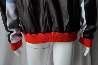 Christopher Bevans Leather Hoodie Jacket Coat New XL