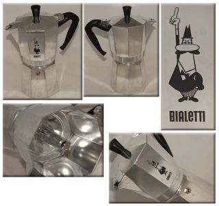 BIALETTI   Moka Express   6 Cups Espresso Coffee Maker Stove Top *MADE 