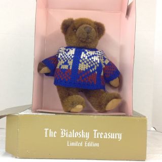The Bialosky Treasury Limited Edition Bear Charlie
