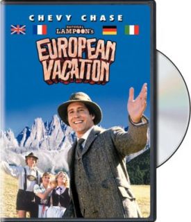 National Lampoons European Vacation Chevy Chase Dana Hill DVD Movie 