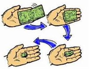 Animated Bill   Self Folding Dollar Bill Magic Trick