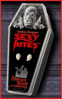 Sexy Bites Deluxe Custom Designer Devil Vampire Teeth Fangs Men or 