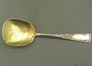 Silver 13pcs Ice Cream Spoon Set F w Hespe Germany 1890