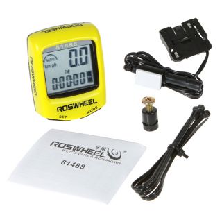 Waterproof LCD Cycling Bicycle Bike Computer Odometer Speedometer 