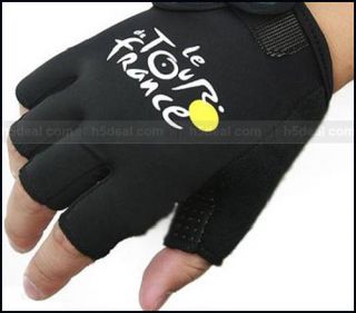 New Bike Cycling Bicycle Half Finger Gloves One Size