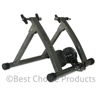 New Indoor Exercise Bike Bicycle Trainer Stand w 5 Levels Resistance 