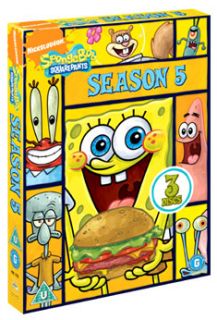 Spongebob Squarepants Season 5 New DVD 5014437115539
