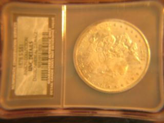BINION 1878 S SILVER DOLLAR SLABED COIN OWN A PIECE OF HISTORY
