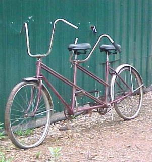 Vintage 1960s Tandem Bike Bicycle Built for 2 Local Pickup Only North 