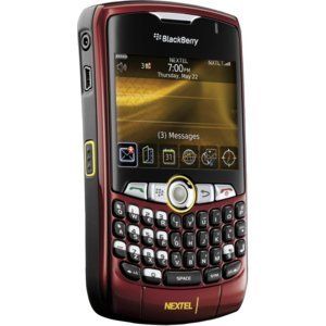 New Blackberry 8350i Red Unlocked Nextel Cell Phone SB