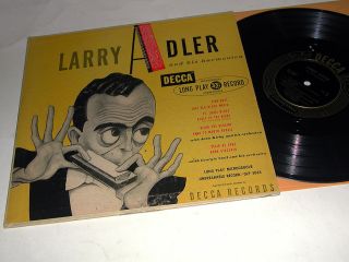 10LP Larry Adler His Harmonica Decca John Kirby