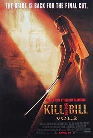 Kill Bill Vol 2 Original Movie Poster 27x40 Uma Thurman