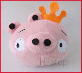 Hot iPhone Game Angry Birds Pink Pig Plush Toy 6 