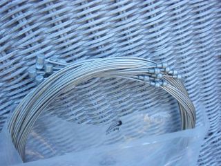 Road or Mountain Bike Tandem Brake Cables 10 Foot New Pair Stainless 