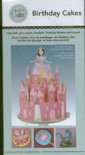 BIRTHDAY CAKES Cricut Cake Decorating cartridge Shapes Words New 