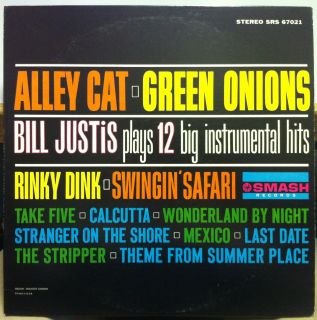 Bill Justis Alley Cat Green Onions LP Mint SRS 67021 Vinyl 1962 Stereo 