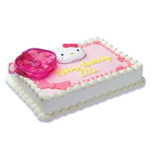 Hello Kitty Cake Decoration Topper Party Supplies Set Mirror Birthday 