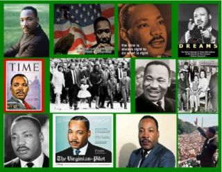 Martin Luther King Jr Photo Fridg Magnets