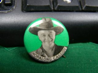 Vintage Hopalong Cassidy Pinback Button Pin