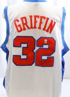 Autographed Blake Griffin Home Jersey GA Certified