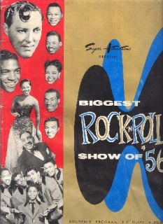 BILL HALEY 1956 BIGGEST SHOW OF STARS TOUR CONCERT PROGRAM BOOK