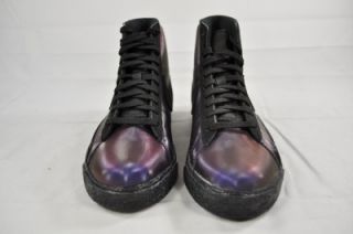 Nike Blazer Mid Premium 354758 500 Ink Purple Black Irredescent 4 5Y 